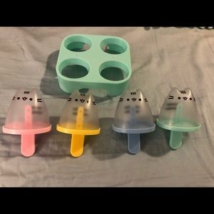 Pusheen popsicle maker